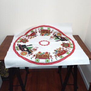 Embellished Felt Christmas Tree Skirt